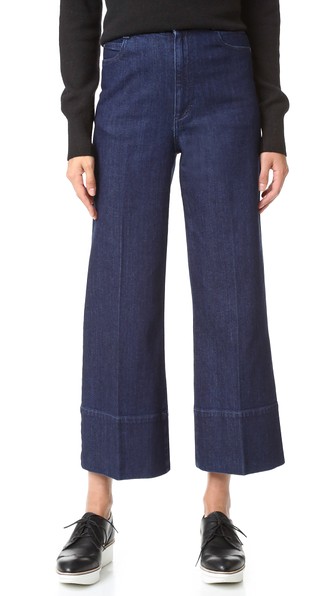 Stella McCartney Cropped Wide Leg High-rise Jeans Stella McCartney Cropped Wide Leg High-rise Jeans